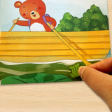 Daily Fun Stickers: Let's Go on a Trip product image 8 showing printed book details for screen-free reading and learning