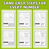 Number Tracing Workbook for Kids, Early Math Practice Book with Counting, Number Formation, Pencil Control, and Preschool Kindergarten Learning Activities