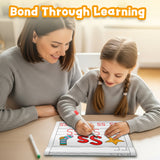 Alphabet Copybook ABC: Letter M Practice product image 8 showing printed book details for screen-free reading and learning