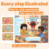 This Is Physics Electricity and Magnetism Book for Kids product image 7 showing printed book details for screen-free reading and learning