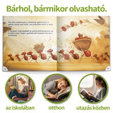 The Ant and the Grasshopper Hungarian-English Book product image 7 showing printed book details for screen-free reading and learning