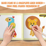 My First Drawing Coloring and Dot-to-Dots Book for Kids product image 7 showing printed book details for screen-free reading and learning