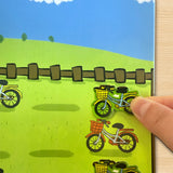 Explore Colors Bright Stickers Book for Kids product image 7 showing printed book details for screen-free reading and learning