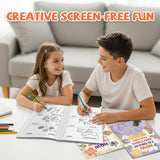 How to Draw Anything for Kids 4-Book Set, Easy Step by Step Drawing Activity Books for Children, Cute Doodle and Sketch Practice Collection
