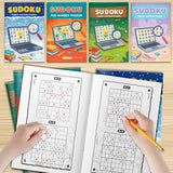 Sudoku Puzzle Books: Explore and Solve Number Set product image 11 showing printed book details for screen-free reading and learning