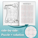 Kitten Sudoku Books: Cat-Themed Logic Set product image 12 showing printed book details for screen-free reading and learning