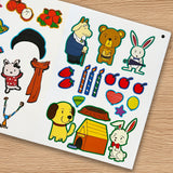 Bright Stickers Book: Match and Play product image 8 showing printed book details for screen-free reading and learning