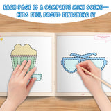 Kids First Coloring and Drawing Dot-to-Dot Book product image 7 showing printed book details for screen-free reading and learning