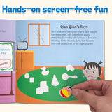 Sticker Scene Activity Book: Picture Matching for Kids product image 7 showing printed book details for screen-free reading and learning