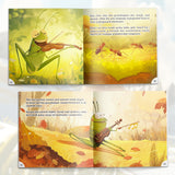 The Ant and the Grasshopper Polish-English Book product image 7 showing printed book details for screen-free reading and learning