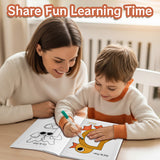 Trace & Color Alphabet Animals product image 8 showing printed book details for screen-free reading and learning
