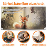 The Fox and the Grapes Hungarian-English Book product image 7 showing printed book details for screen-free reading and learning