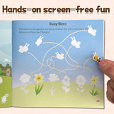 Little Hands Sticker Art Book: Home Scene Matching product image 7 showing printed book details for screen-free reading and learning