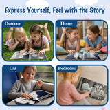 Kids fairy tale book supporting English Spanish vocabulary and imagination