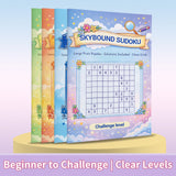Skybound Sudoku Books: Beginner to Challenge product image 13 showing printed book details for screen-free reading and learning