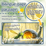 The Ant and the Grasshopper French-English Book product image 7 showing printed book details for screen-free reading and learning