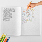 Happy Animals Line Art Coloring Book physical printed book product image 3, ISBN 9798904669409
