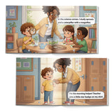I'm Great at Kindergarten! School Readiness Picture Book for Kids product image 8 showing printed book details for screen-free reading and learning