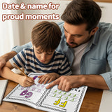 Children's ABC Writing Book product image 7 showing printed book details for screen-free reading and learning
