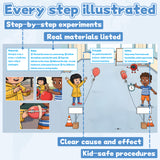 This Is Physics Forces and Motion Book for Kids product image 7 showing printed book details for screen-free reading and learning