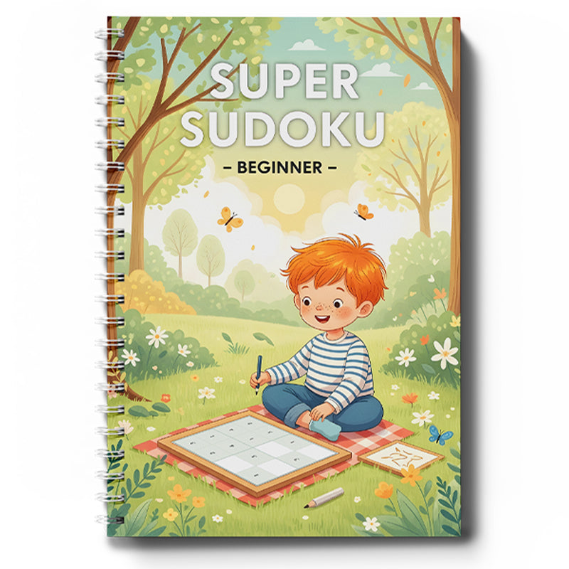 Super Sudoku Books Story Forest Logic Set covers