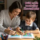 Mathematics Games for Young Learners Set product image 8 showing printed book details for screen-free reading and learning