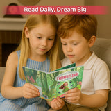 Read daily dream big image for Thumbelina English-Spanish storybook