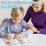 First Letters: Easy A-Z Practice product image 7 showing printed book details for screen-free reading and learning