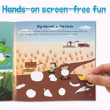 Bright Sticker Scene Book: Character Story Play product image 7 showing printed book details for screen-free reading and learning