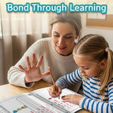 Alphabet Worksheets: Trace Read Copy product image 8 showing printed book details for screen-free reading and learning