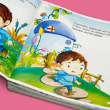Selected Fairy Tales 30-Book Set for Kids product image 8 showing printed book details for screen-free reading and learning