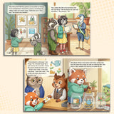 Kids Money Skills 6-Book Financial Literacy Set product image 8 showing printed book details for screen-free reading and learning