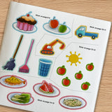 Daily Fun Stickers: Home Sweet Home Picture Book product image 8 showing printed book details for screen-free reading and learning