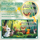 The Tortoise and the Hare French-English Book product image 7 showing printed book details for screen-free reading and learning