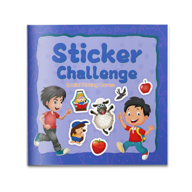 Sticker Challenge Spatial Thinking Games cover