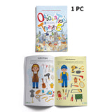 Illustrated Activity Books for Children: Boosting Recognition and Attention through Fun Exercises Series Set style4