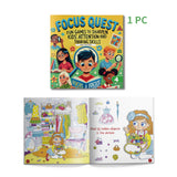 IQBoost Series: Enhance Kids' Cognitive Skills with Objects and Scenes Recognition Practice Books Series Set style6