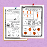 Printed beginner Arabic writing practice book