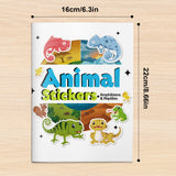 Amphibian and reptile sticker activity book for kids