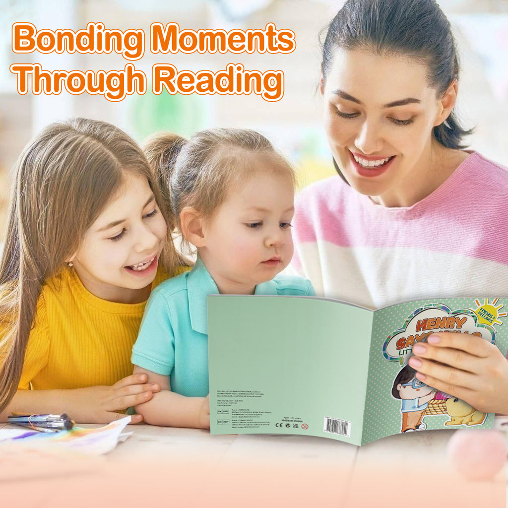 Little Thinkers: Henry Says Hello product image 7 showing printed book details for screen-free reading and learning