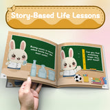 Bunny Learns to Measure Early Learning Book product image 6 showing printed book details for screen-free reading and learning