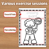 Career Coloring Book: Community Jobs product image 8 showing printed book details for screen-free reading and learning