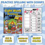 Sight Word Workbook: CVC ABC Order product image 6 showing printed book details for screen-free reading and learning