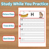 ABC Handwriting Practice Book product image 8 showing printed book details for screen-free reading and learning