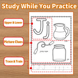 My Alphabet Workbook product image 8 showing printed book details for screen-free reading and learning