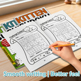 Kitten Sudoku Books: Cat-Themed Logic Set product image 13 showing printed book details for screen-free reading and learning