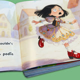 Andersen Fairy Tales English-Spanish 10-Book Set product image 9 showing printed book details for screen-free reading and learning