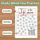 ABC Workbook: A-Z Handwriting Practice product image 8 showing printed book details for screen-free reading and learning