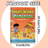 Sight Word Workbook: CVC Simple Sentences product image 7 showing printed book details for screen-free reading and learning