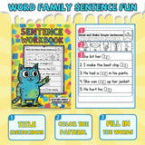 Sentence Workbook: Complete Simple Sentences product image 6 showing printed book details for screen-free reading and learning